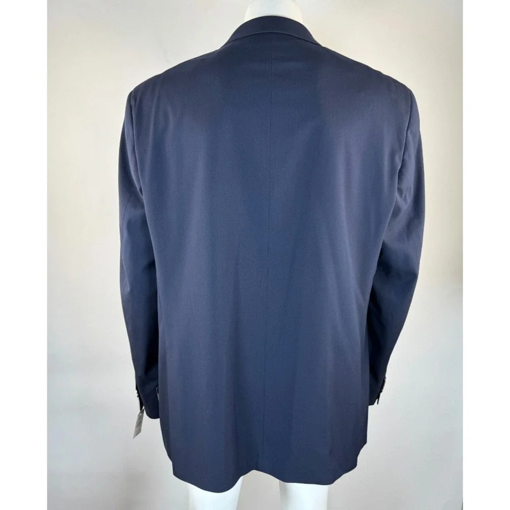Sean John 2Pc Sander 2-Button Jacket & Pants Suit Set Men 54L 50W NWT Lined Navy